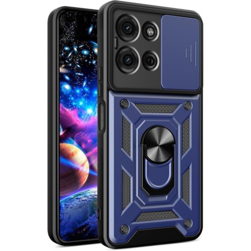 Чохол до мобільного телефона BeCover Military Motorola Moto G75 Blue (713061)