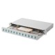 Патч-панель 1U 19", 12xLC duplex, incl, Splice Cass, OM3 Color Pigtails, Adapter Digitus (DN-96331/3)