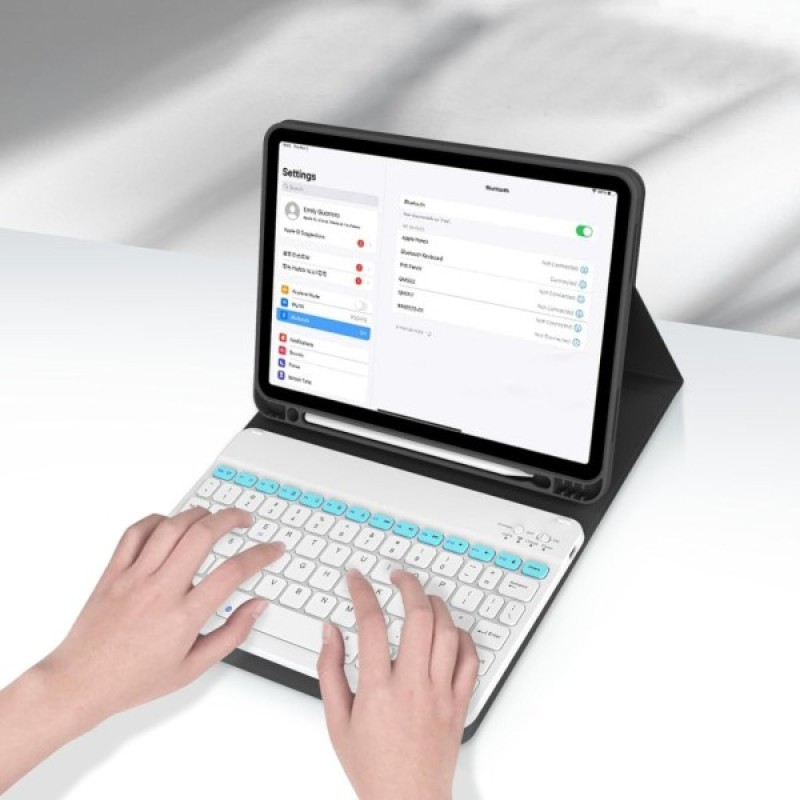 Чохол до планшета BeCover Keyboard Apple iPad Air (4/5) 2020/2022 10.9" Black (711144)