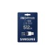 Карта пам'яті Samsung 512GB microSDXC class 10 UHS-I U3 V30 A2 Pro Ultimate (MB-MY512SB/WW)