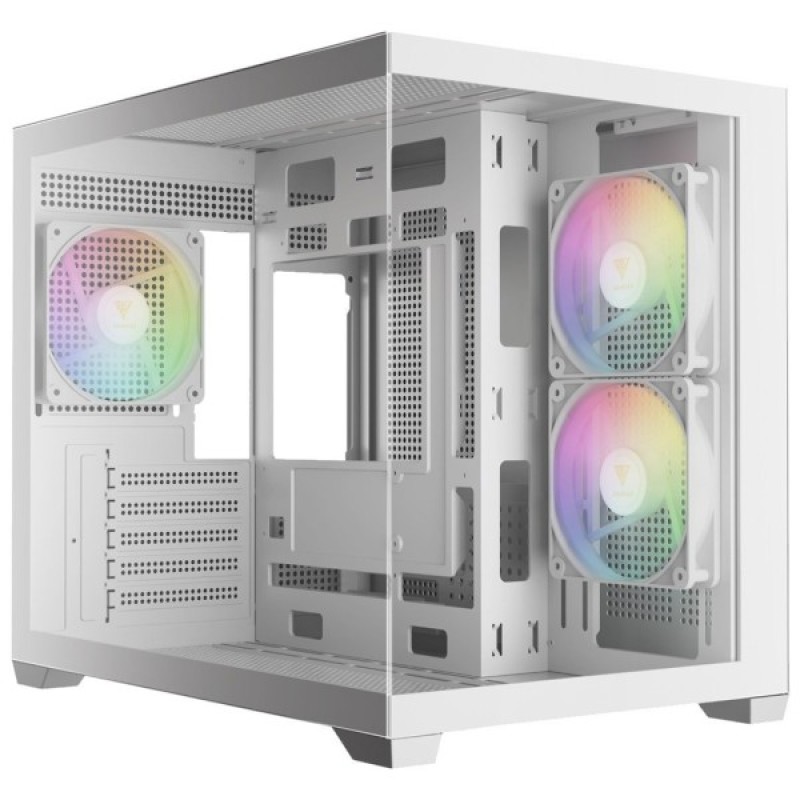 Корпус Gamdias AURA GC10M V2 WH ARGB (4711514503166)