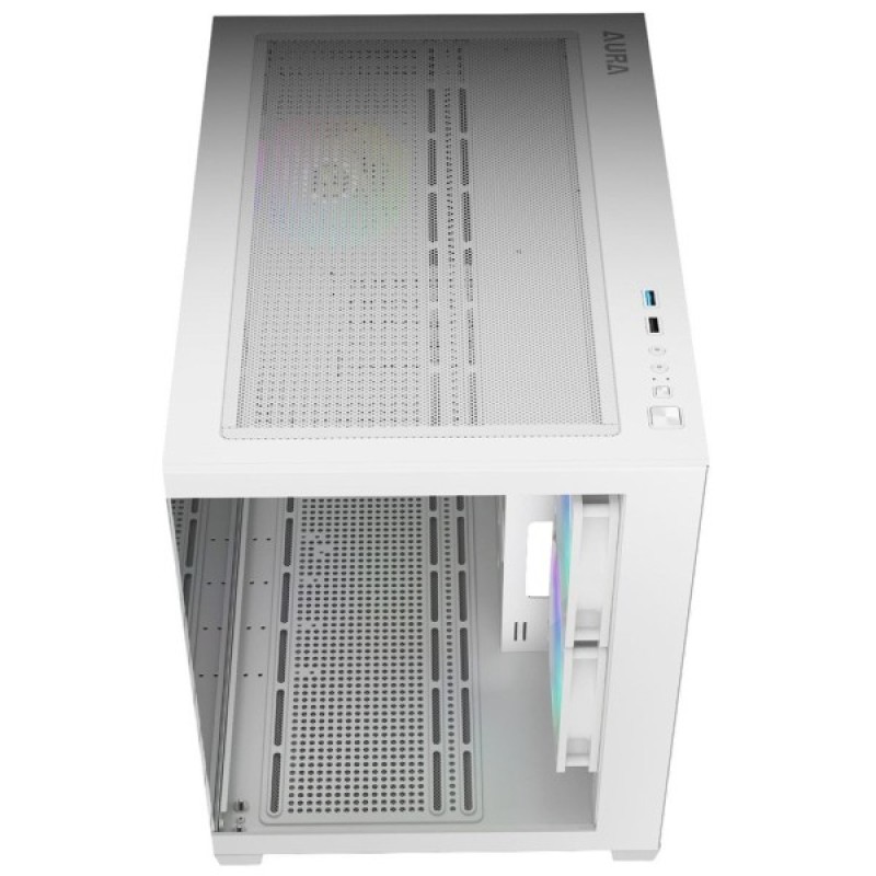 Корпус Gamdias AURA GC10M V2 WH ARGB (4711514503166)