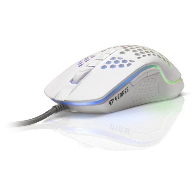 Мишка YENKEE YMS 3030WE Shotgun USB White (45015502)