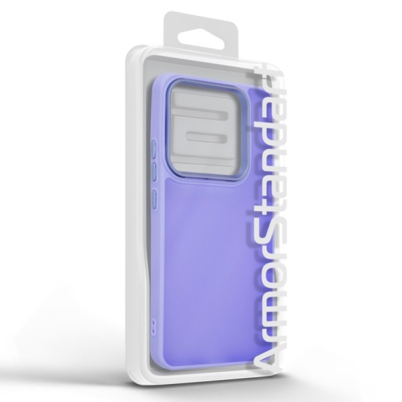 Чохол до мобільного телефона Armorstandart Frame Xiaomi Redmi Note 14 5G Violet (ARM82399)
