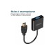 Перехідник HDMI to VGA black Promate (prolink-h2v.black)