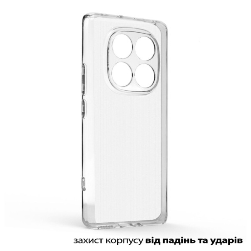 Чохол до мобільного телефона BeCover Poco X7 Transparent (713778)