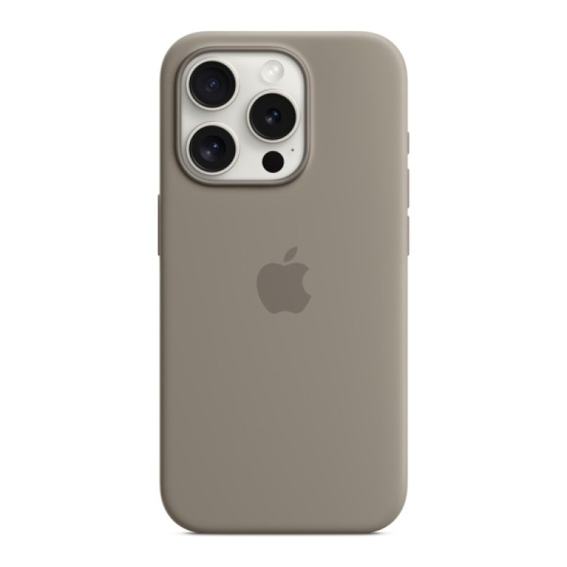 Чохол до мобільного телефона Apple iPhone 15 Pro Silicone Case with MagSafe Clay (MT1E3ZM/A)