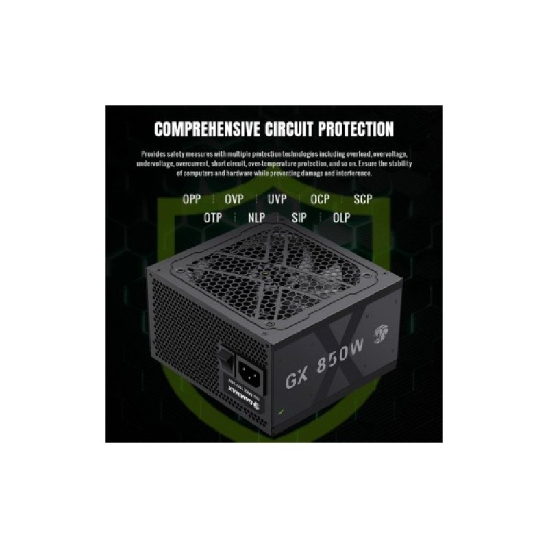 Блок живлення Gamemax 850W (GX 850GF)
