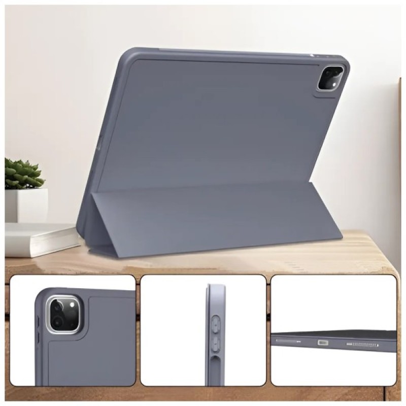 Чохол до планшета BeCover Tri Fold Hard TPU Apple iPad Pro 11 2020/2021/2022 Purple (711114)