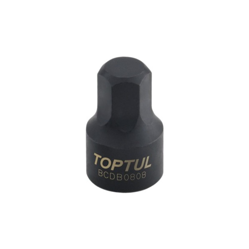 Головка торцева Toptul 1/4" HEX 8мм (цілісна) (BCDB0808)
