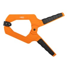 Струбцина Neo Tools затискач пружинний, пластик, 100мм (45-523)