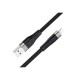 Дата кабель USB 2.0 AM to Lightning 1.0m 2.4A silicone X53 black HOCO (6931474738059)
