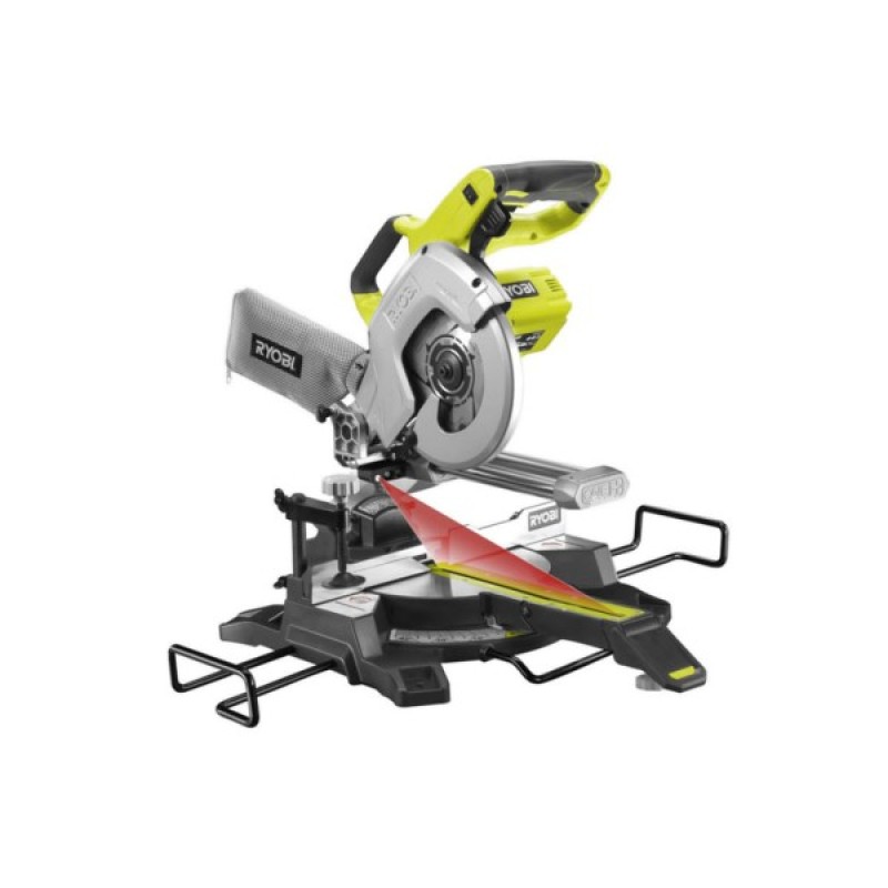 Торцювальна пила Ryobi ONE+ R18MS216-0 18V, 216мм, лазер (без АКБ та ЗП) (5133003597)