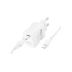 Зарядний пристрій BOROFONE BN28 Fuente USB-C PD30W + cable USB-C to Lightning White (6941991120305)