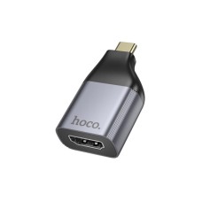 Перехідник USB-C to HDMI F gray HOCO (6942007645584)