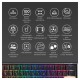 Клавіатура Ducky One 3 Mini Cherry MX Silent Red RGB UA USB Black (DKON2161ST-SUAPXCLAWSC1)