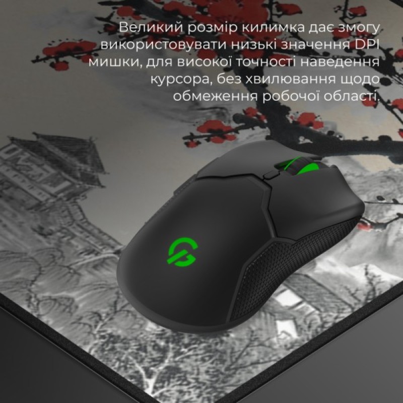 Килимок для мишки GamePro MP275W Black (MP275W)