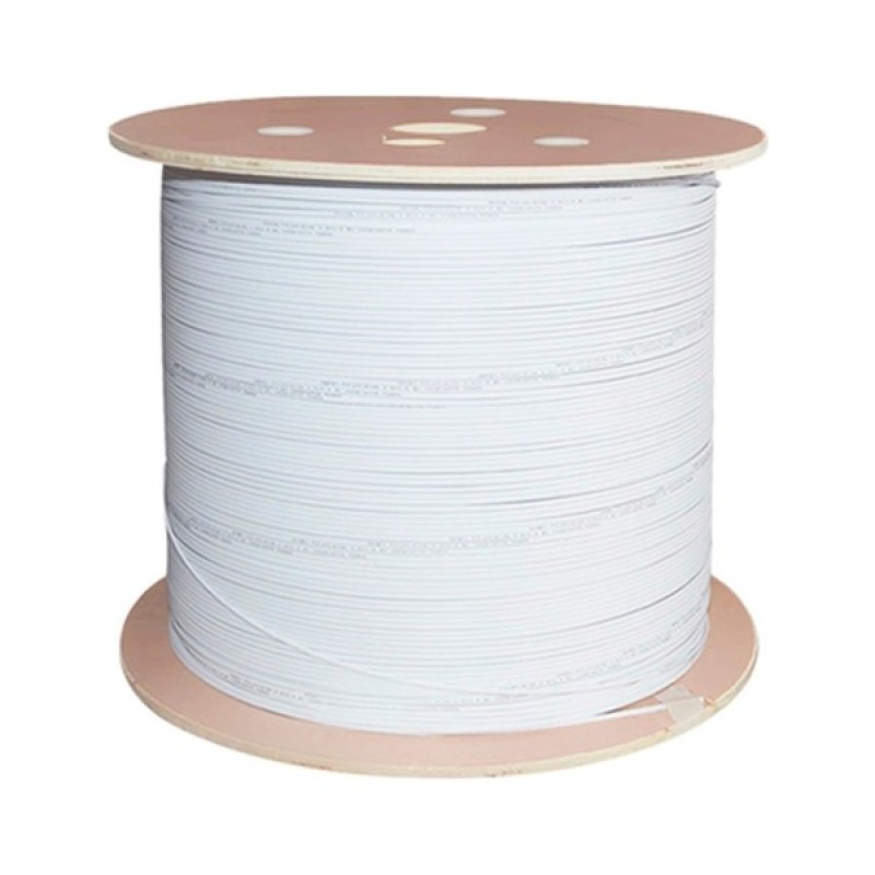 Кабель мережевий Pipo FTTH 1-волоконний, 1.0 кН, 1км=1бхт, White (GJXV-1B6a / 04138)