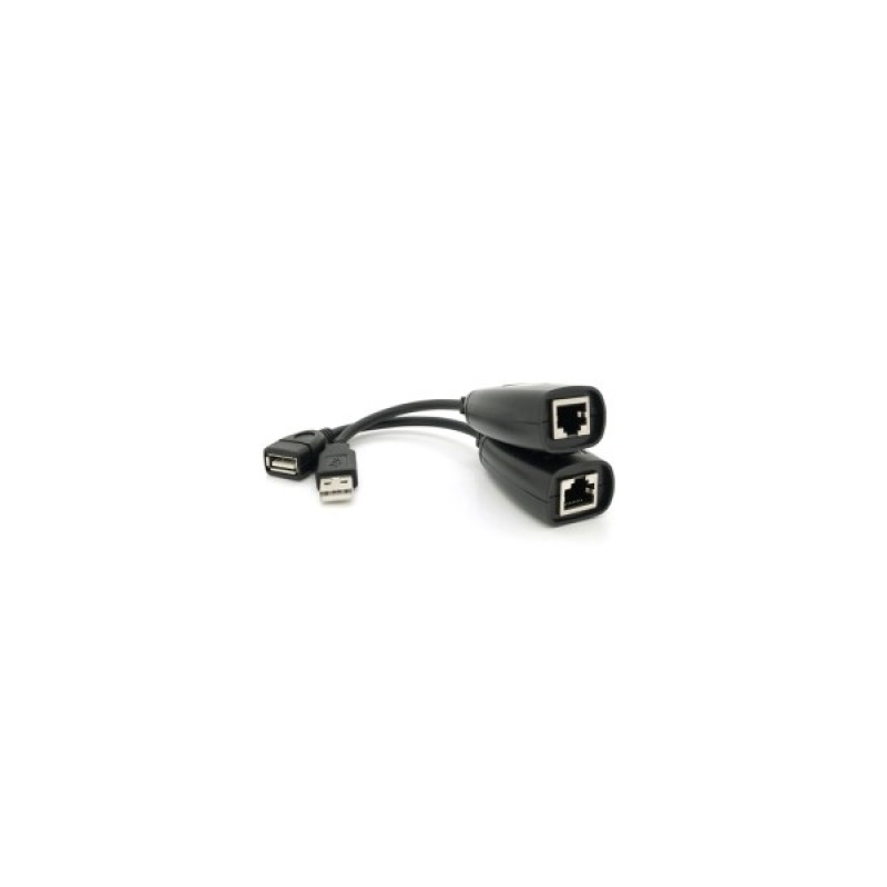 Адаптер Voltronic USB extender 50 m RJ-45 to USB AF (YT-EC USB-RJ-45/M+RJ-45)