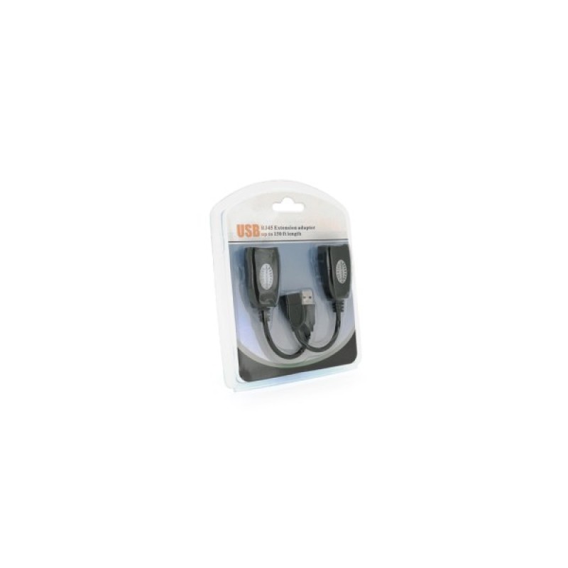 Адаптер Voltronic USB extender 50 m RJ-45 to USB AF (YT-EC USB-RJ-45/M+RJ-45)