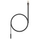 Кабель мультимедійний 3.5mm F to 2x3.5mm M 0.4m (4pin) black XoKo (AC-009)