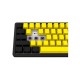 Клавіатура Lorgar KBP70MW Pro RGB Wireless/Bluetooth/USB UA Black/yellow (LRG-KBP70MW-YL-US)