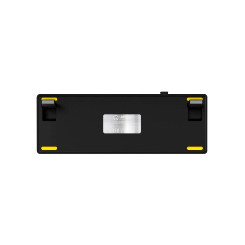 Клавіатура Lorgar KBP70MW Pro RGB Wireless/Bluetooth/USB UA Black/yellow (LRG-KBP70MW-YL-US)