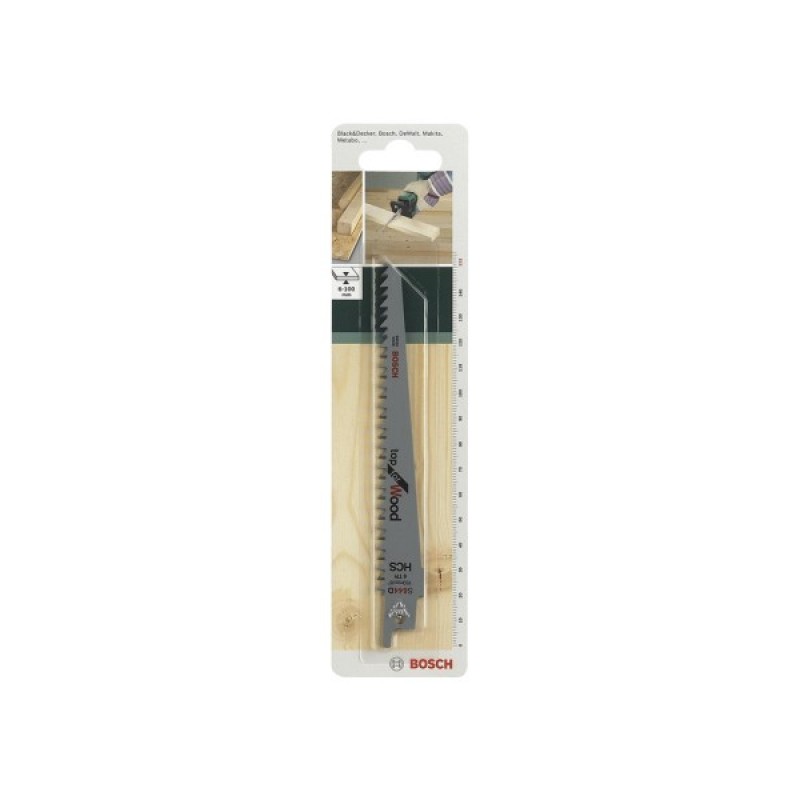 Полотно Bosch по дереву, S 644 D HCS, 6TPI, 2шт (2.609.256.701)