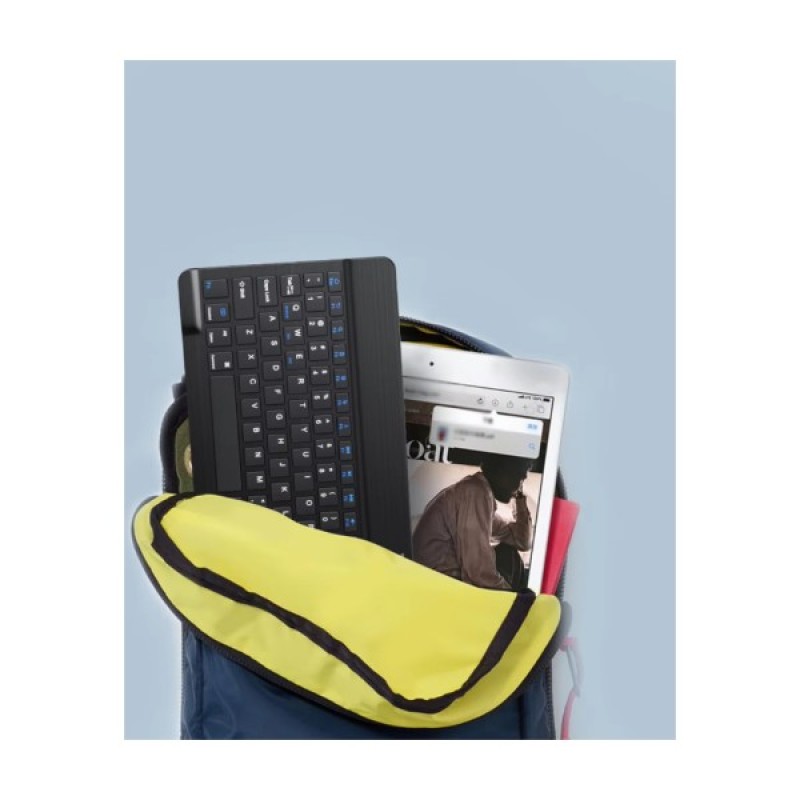 Клавіатура BeCover (245х150 мм) Bluetooth UA Black (713405)