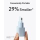 Зарядний пристрій Anker PowerPort 511 Nano IV 30W USB-C White (A2337G21)