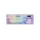 Клавіатура Ajazz AK980 Clear Sky Switch Purple RGB USB/Wireless/Bluetooth UA Purple (AK980-CS-PWB)