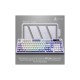 Клавіатура Ajazz AK980 Clear Sky Switch Purple RGB USB/Wireless/Bluetooth UA Purple (AK980-CS-PWB)