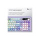Клавіатура Ajazz AK980 Clear Sky Switch Purple RGB USB/Wireless/Bluetooth UA Purple (AK980-CS-PWB)