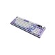 Клавіатура Ajazz AK980 Clear Sky Switch Purple RGB USB/Wireless/Bluetooth UA Purple (AK980-CS-PWB)