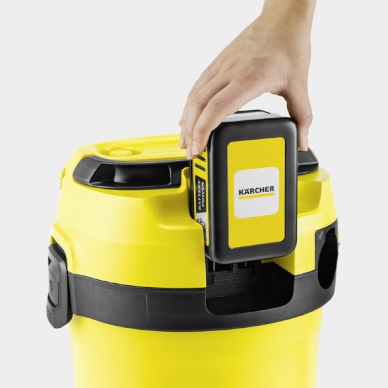Пилосос будівельний Karcher WD 3-18 17л, 18В, (без АКБ та ЗП) (1.628-550.0)