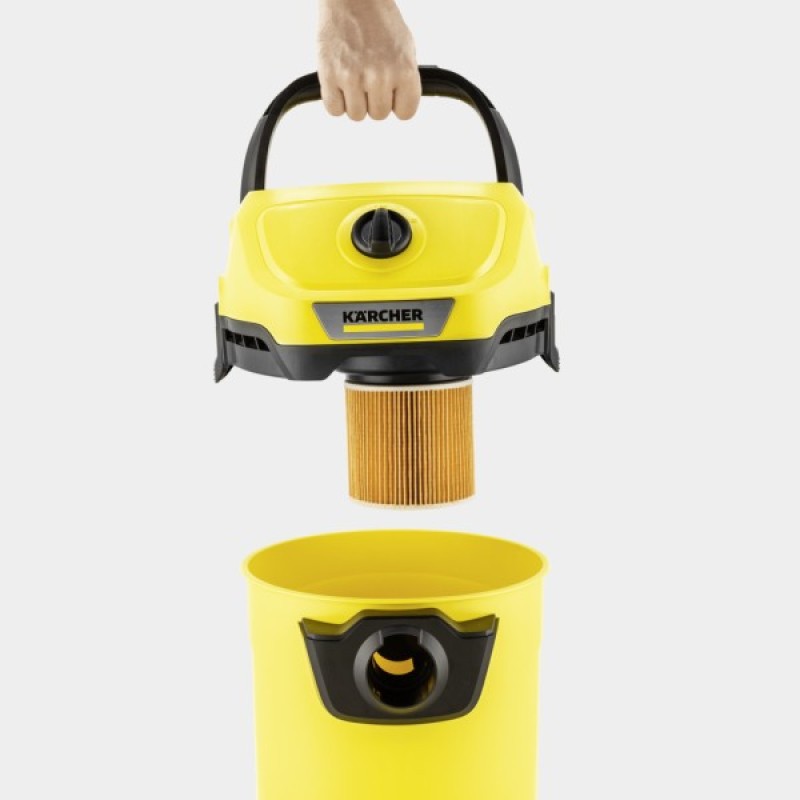 Пилосос будівельний Karcher WD 3-18 17л, 18В, (без АКБ та ЗП) (1.628-550.0)