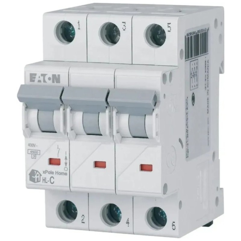 Автоматичний вимикач Eaton 3-п. С 16А HL 4.5кА