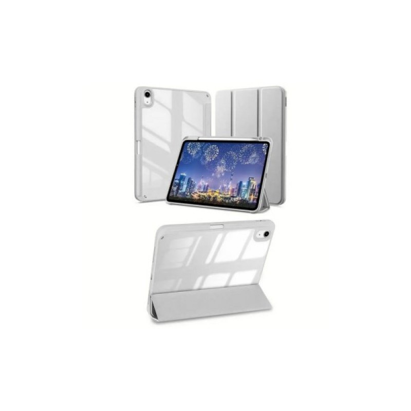 Чохол до планшета BeCover Soft Edge TPU Apple Pencil Apple iPad Air (4/5) 2020/2022 10.9" Gray (711699)