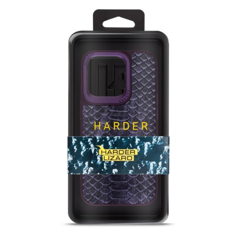Чохол до мобільного телефона Harder Lizard Apple iPhone 15 Pro Purple (ARM76870)
