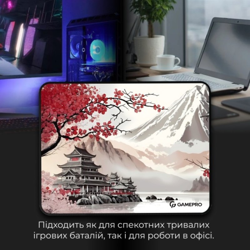 Килимок для мишки GamePro Speed/Control Gray-Pink (MP085JS)