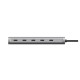 Концентратор Trust USB-C to 5xUSB-C aluminium 0.1m grey (25136_TRUST)