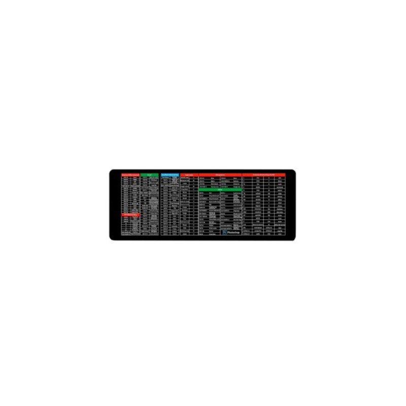 Килимок для мишки Voltronic Shortcut keys-1 (ESK1-300-700)