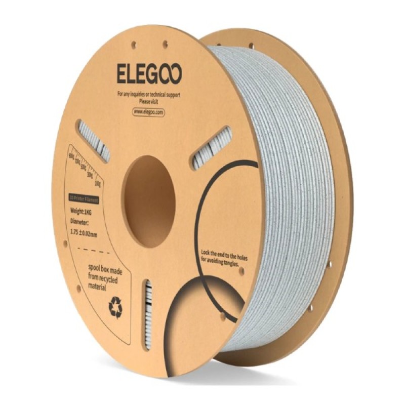 Пластик для 3D-принтера ELEGOO PLA 1кг, 1.75мм, marble (50.203.0113)