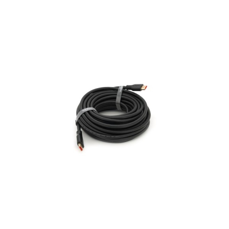 Кабель мультимедійний HDMI M to HDMI M 10.0m V2.0 4K UHD black VEGGIEG (YT-HDMI(M)/(M)HA-10/19716)