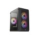 Корпус AeroCool CS-107-A-BK-v2 Black 600W (ACCX-PC14002.11)
