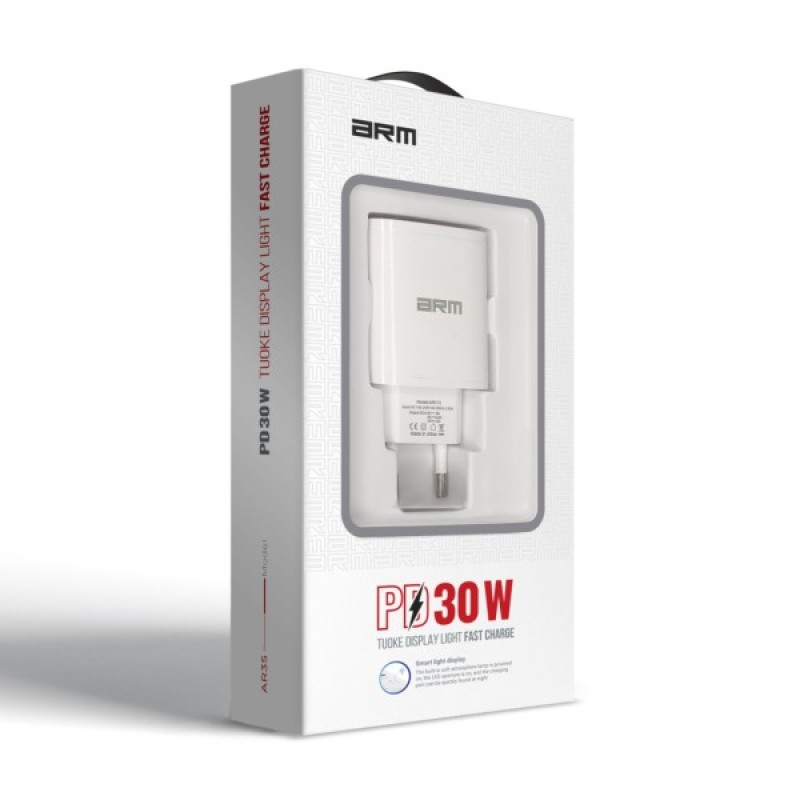 Зарядний пристрій Armorstandart AR35 Basic USB QC3.0 PD30W White (ARM69689)