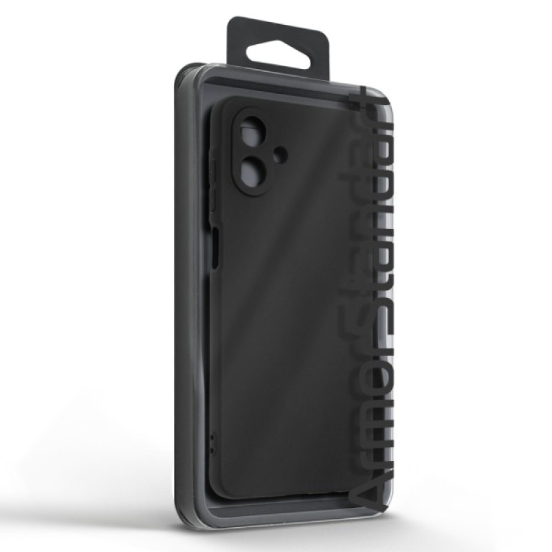 Чохол до мобільного телефона Armorstandart Matte Slim Fit Samsung A07 4G Camera cover Black (ARM86542)