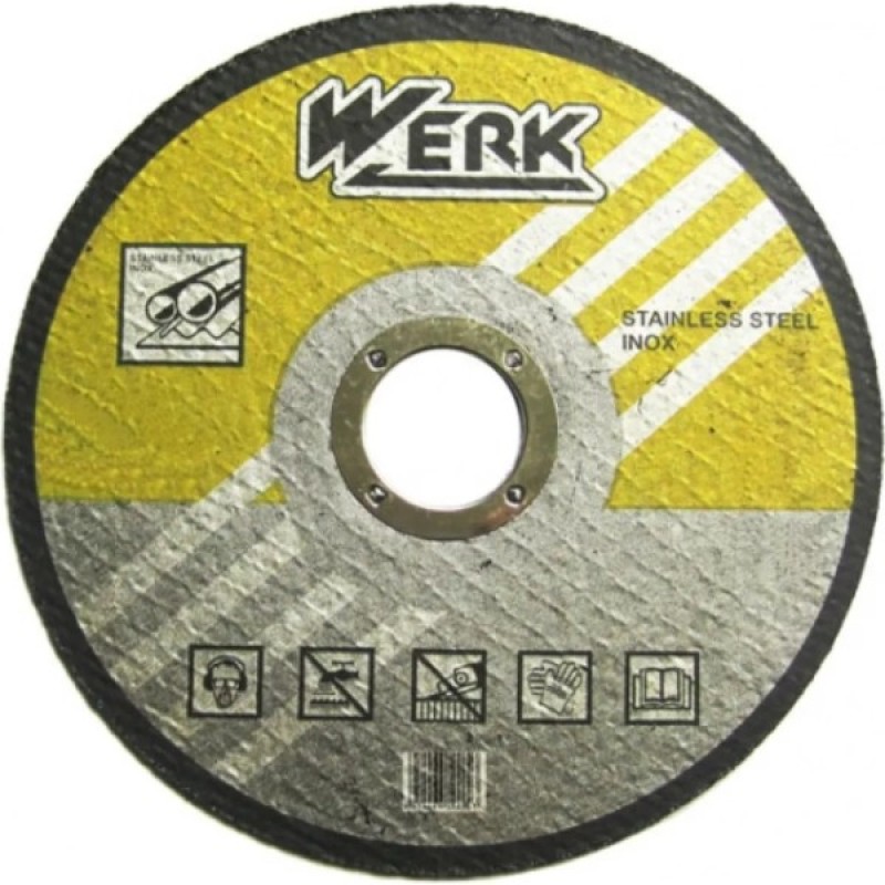 Круг відрізний Werk по металу 125х1,0х22,23мм (34006)