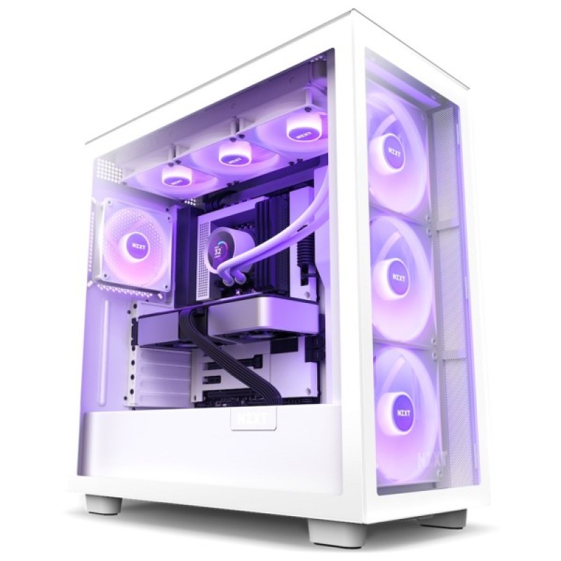 Система рідинного охолодження NZXT Kraken RGB 360mm AIO liquid cooler w/Display, (RL-KR360-W1)