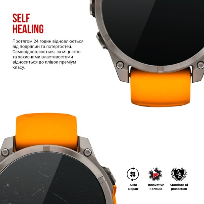 Плівка захисна Armorstandart Garmin Fenix 8 47mm 6 pcs (ARM85994)